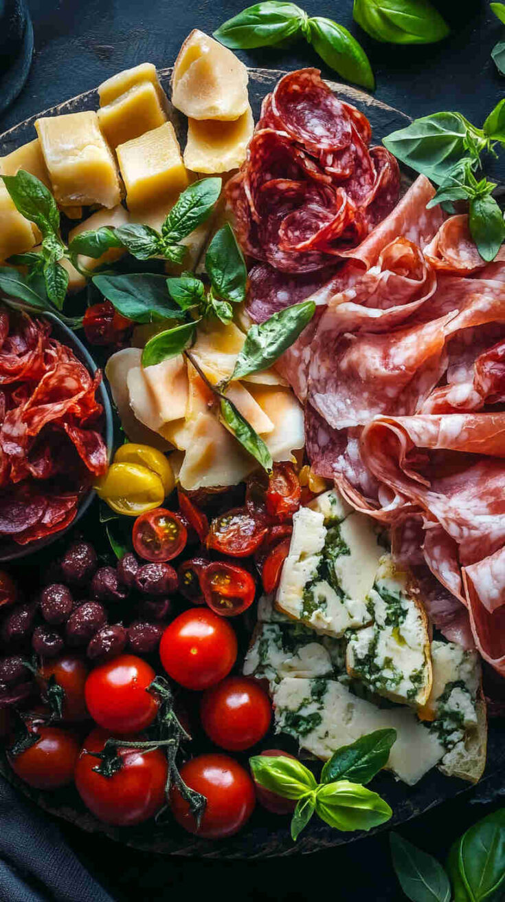 Low-Carb Italian Antipasto Platter Recipe