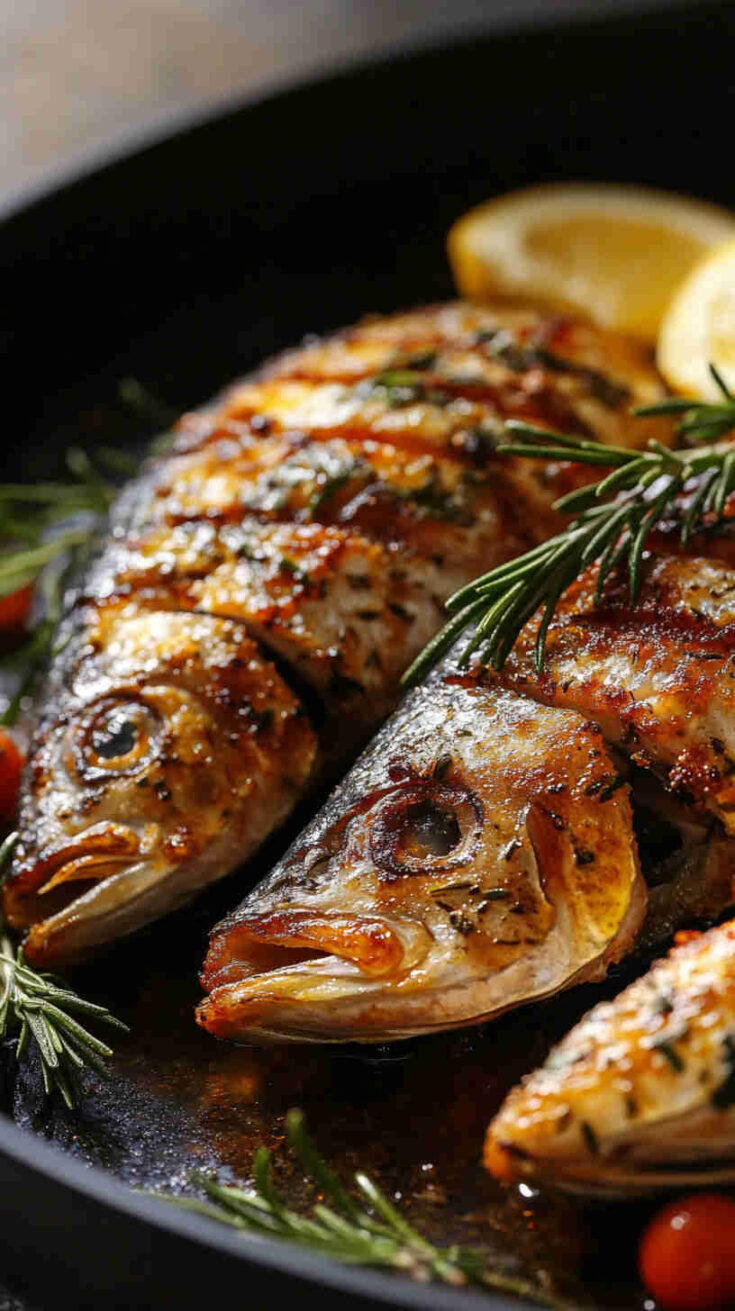 Mediterranean Baked Fish Italian Style Recipe