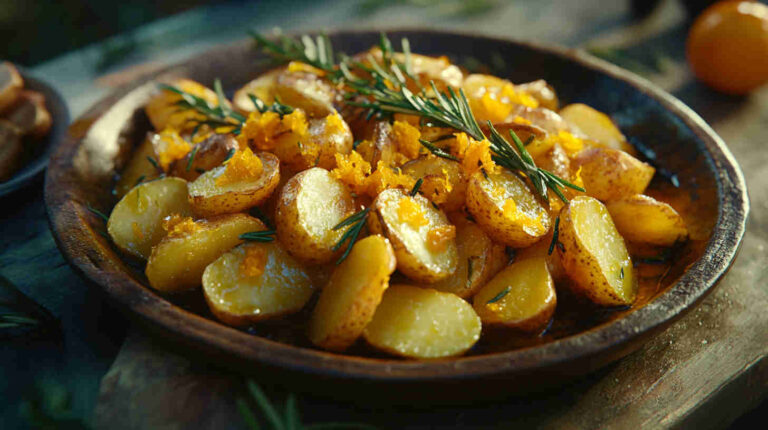 Orange-Rosemary Roasted Potatoes