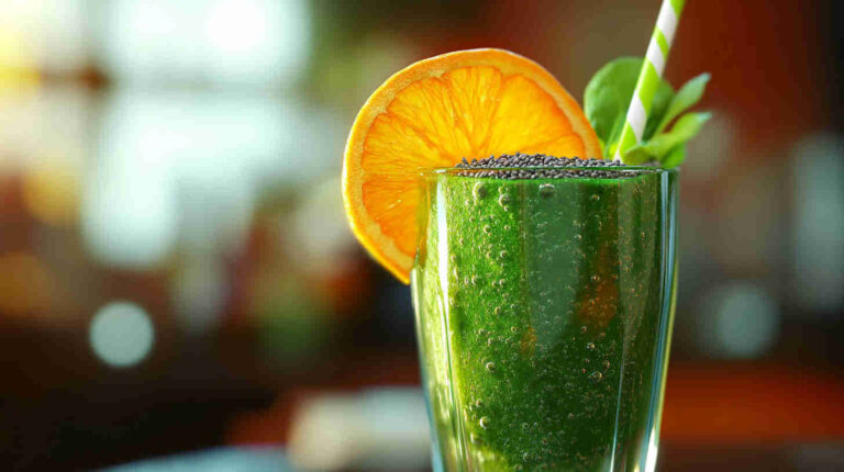 Orange and Spinach Smoothie