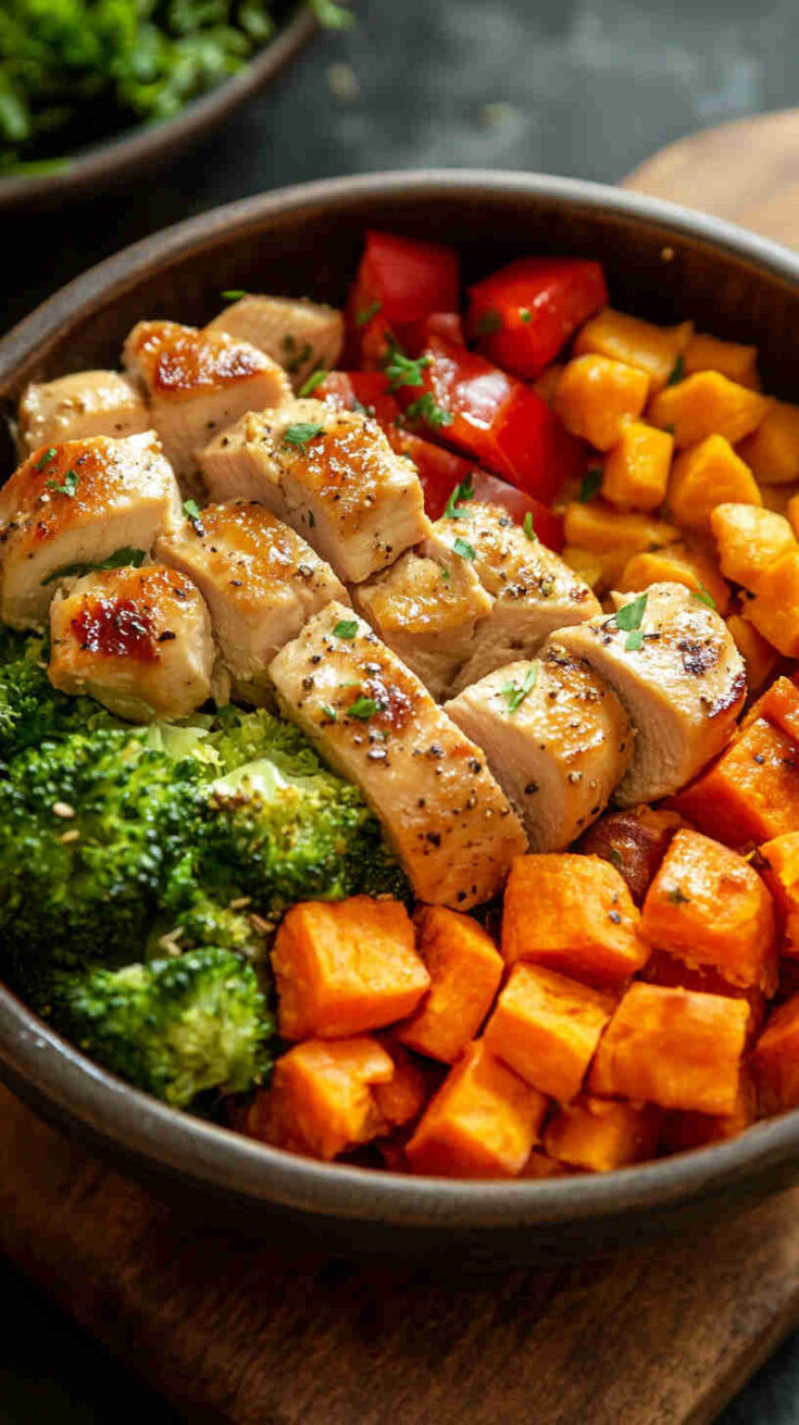 Power-Packed Chicken and Sweet Potato Bowl