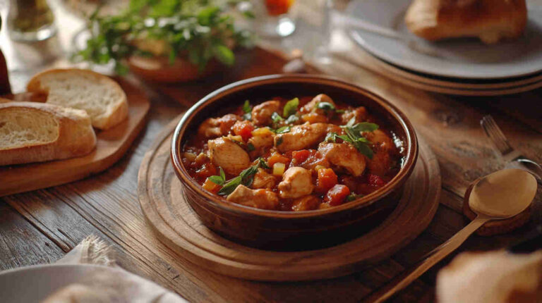 Slow Cooker Italian Chicken Stew (Pollo in Umido)