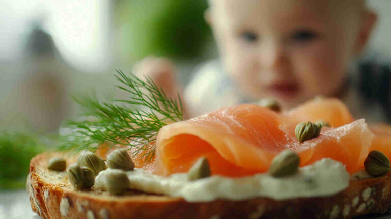 Smoked Salmon & Cream Cheese Toast