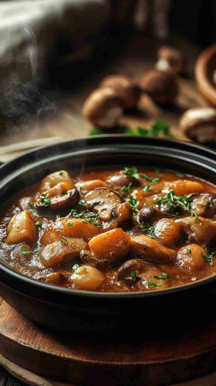 Spicy Mushroom Stew Recipe