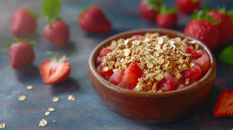 Strawberry Rhubarb Crisp