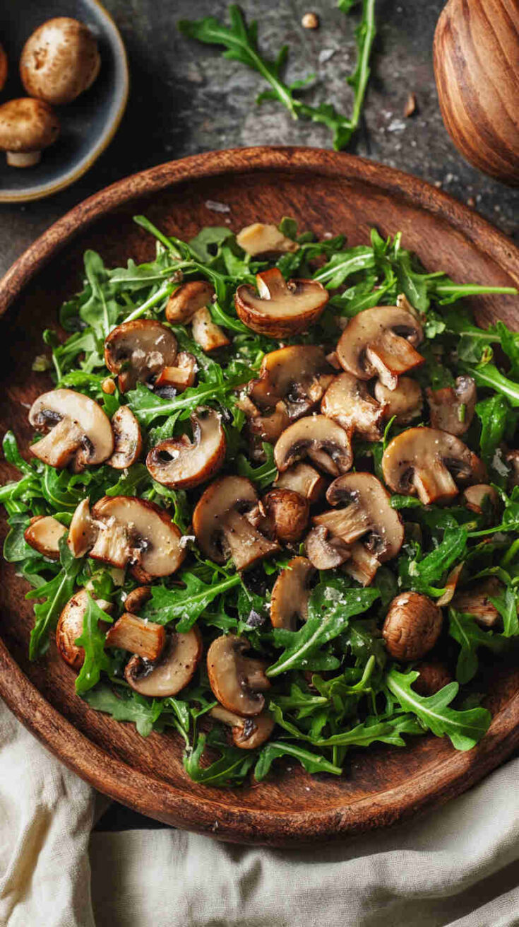 Wild Mushroom & Arugula Salad