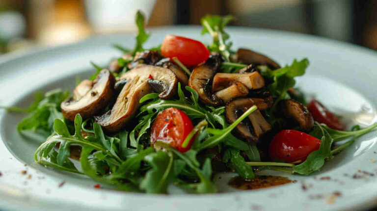 Wild Mushroom & Arugula Salad