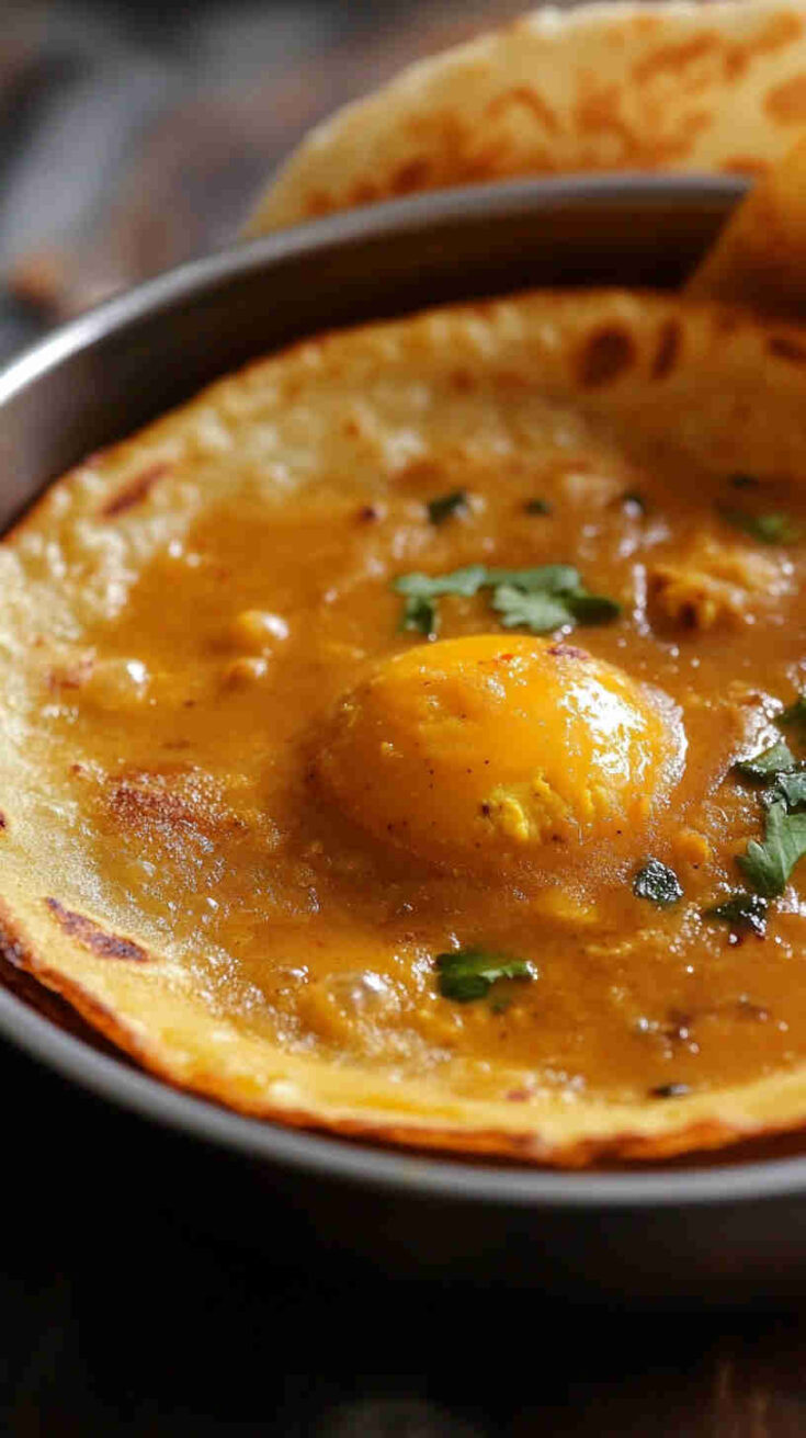 Appam with Egg Curry