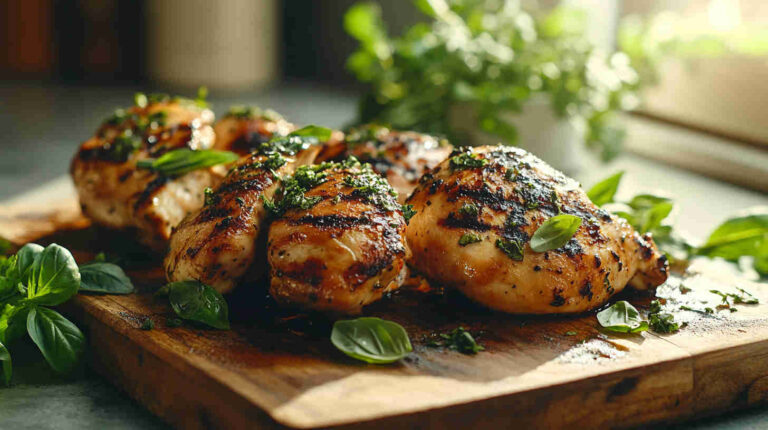 Classic Italian Grilled Chicken with Herbs Recipe