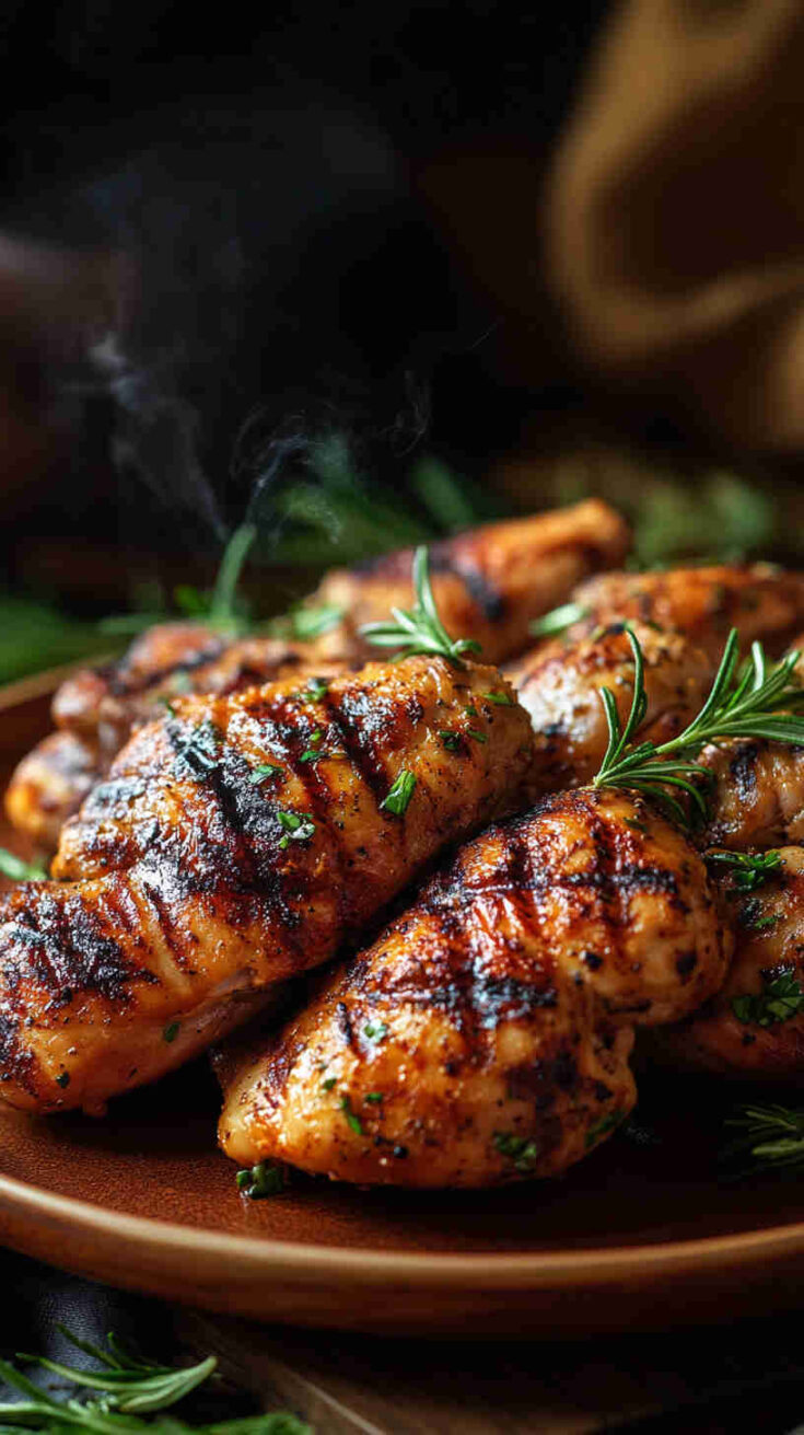 Classic Italian Grilled Chicken with Herbs Recipe