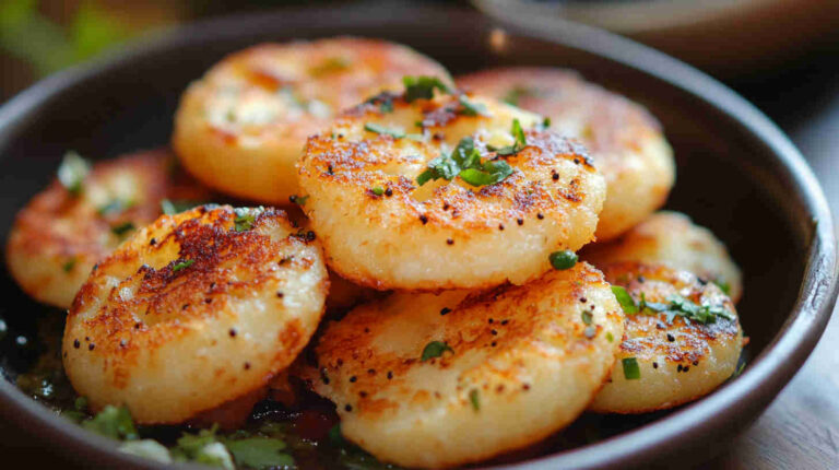 Crispy Appam with Masala Vegetable Filling
