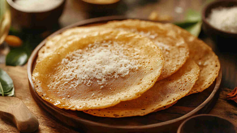 Fermented Rice Appam Recipe
