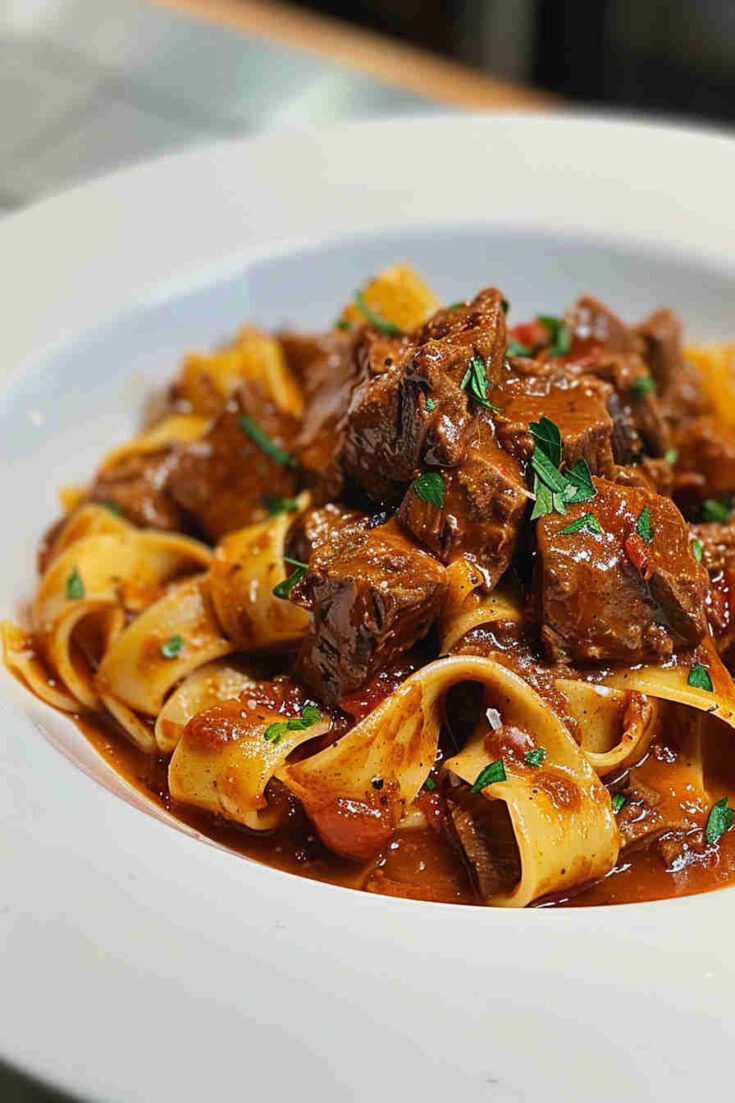 Hearty Beef Ragu with Pappardelle