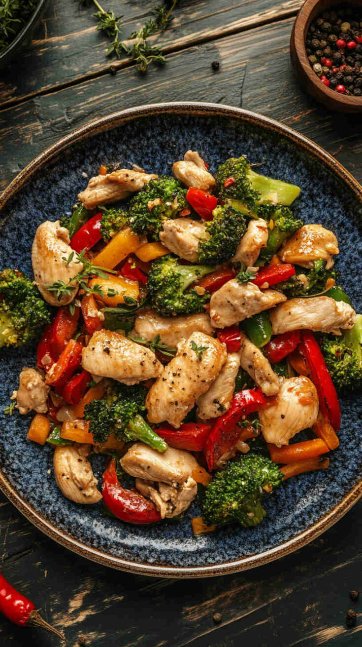 Italian Chicken and Vegetable Stir-Fry Recipe