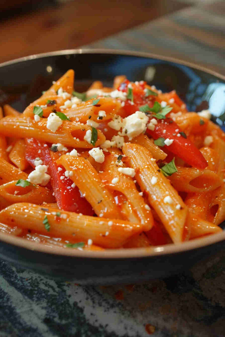 Roasted Red Pepper Penne