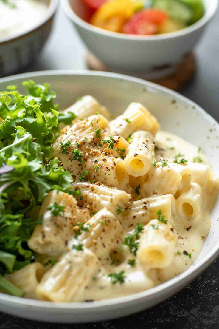 Vegan Creamy Cashew Alfredo