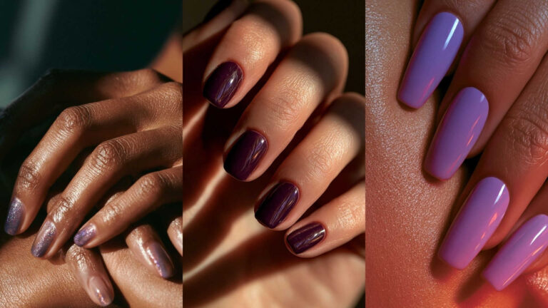 30 Gorgeous Purple Nail Ideas for Every Season