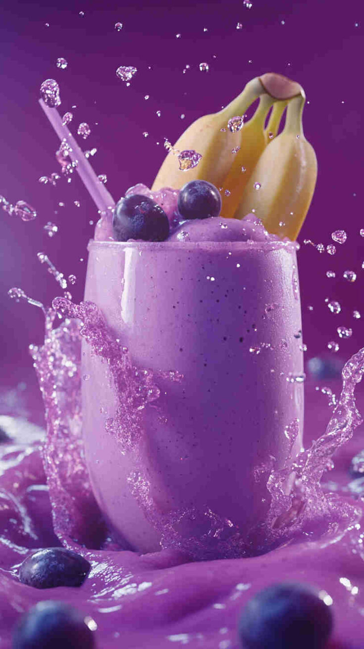 Grape Banana Recovery Smoothie | 100% Natural Energy