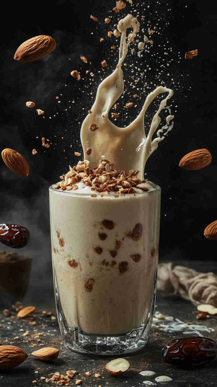Date Almond Smoothie – Protein & Energy Boost