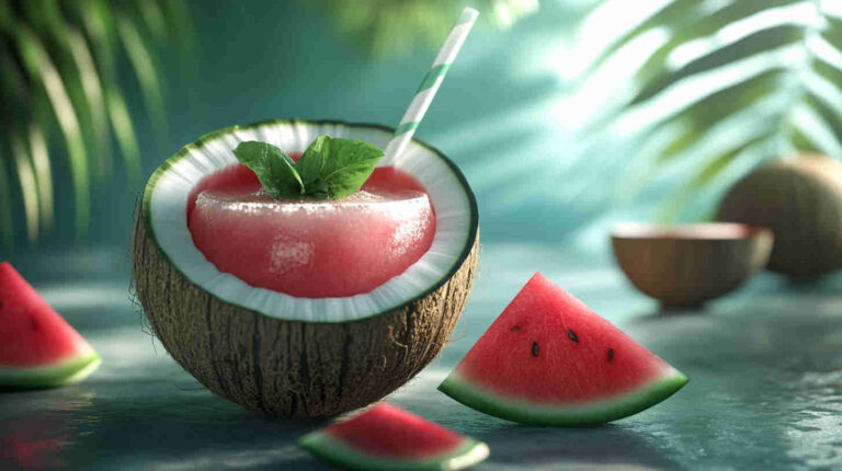 Hydrating Coconut Watermelon Drink – Electrolyte Rich