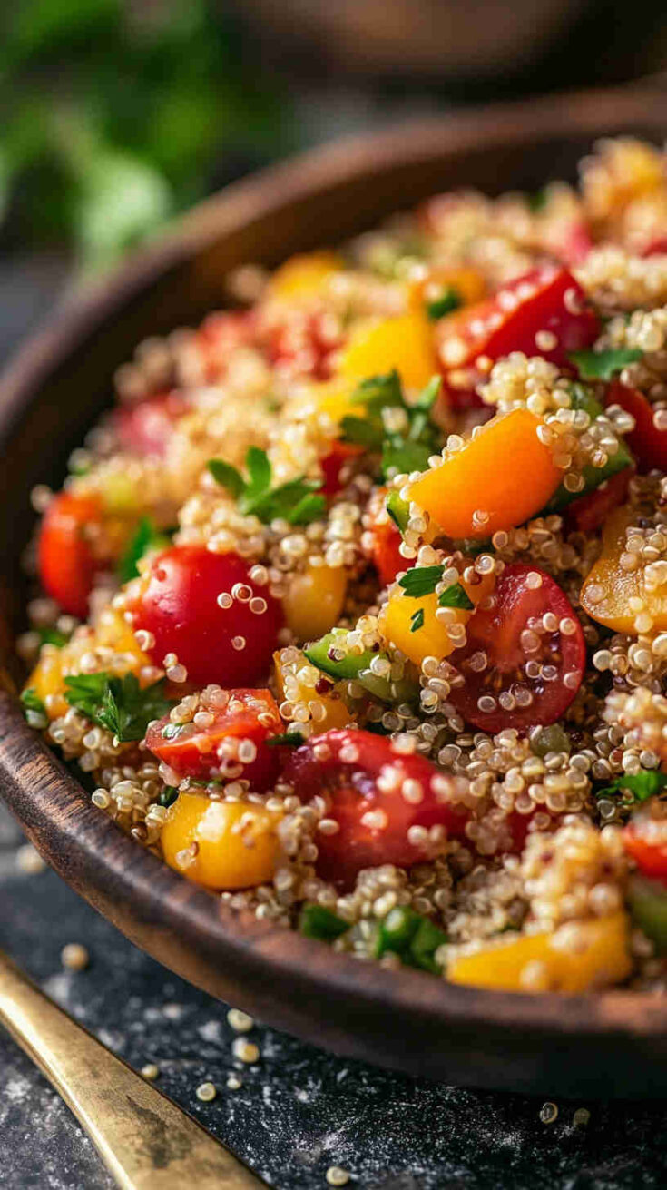 Italian Quinoa and Vegetable Salad Recipe