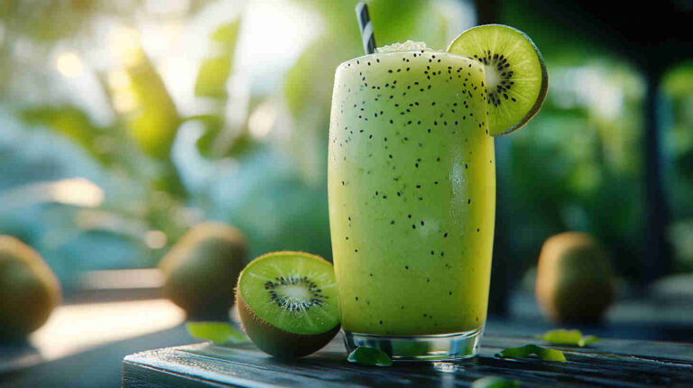Kiwi Lime Smoothie – Boost Metabolism Naturally