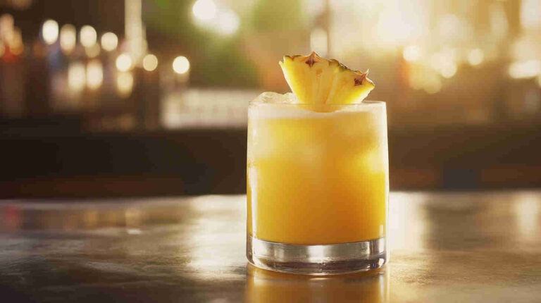 Pineapple Ginger Digestive Booster for Better Gut Health