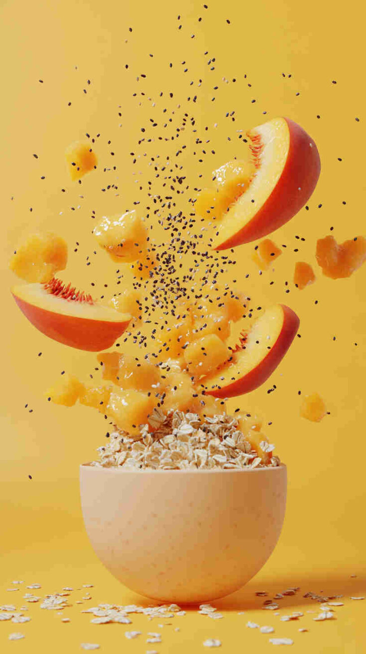 Peach Oatmeal Shake: Best Pre-Workout Drink (5-Min)